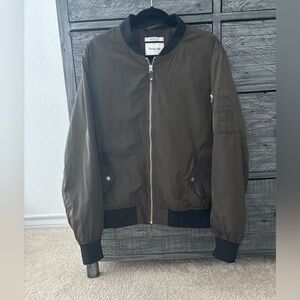 Goodfellow & Co Dark Green Bomber Jacket